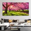 Sunrise Forest Obraz na plátně Moderní přírodní krajina Plakáty a obrazy Nástěnné umělecké obrazy do obývacího pokoje Home Decor Bez rámu