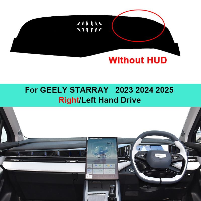 For GEELY STARRAY  2024 2025 Car Dashboard Cover Dash Board Mat Carpet Dashmat Pad Sunshade Cushion Accessories