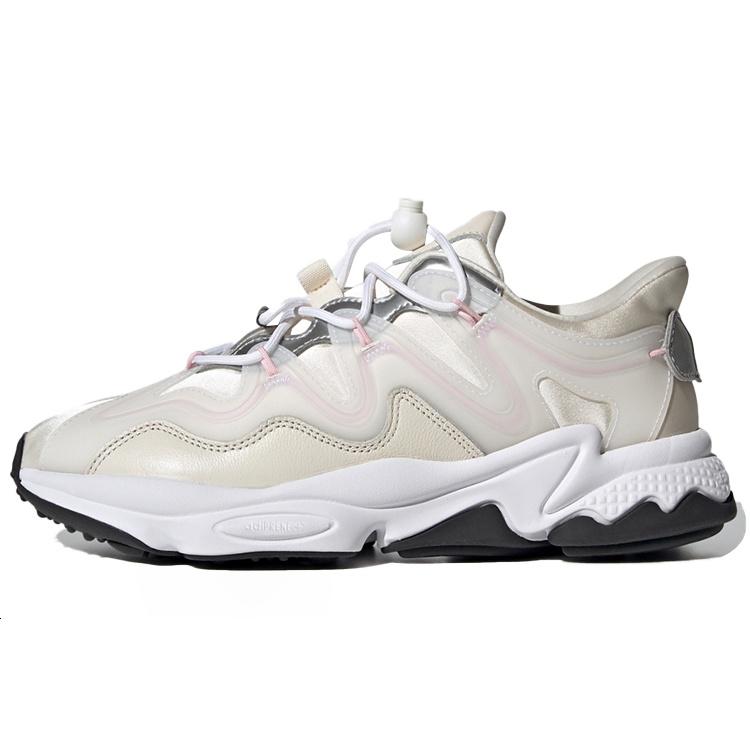 (WMNS) adidas Ozweego Plus Chalk White Pink Women s G55589 EU 36