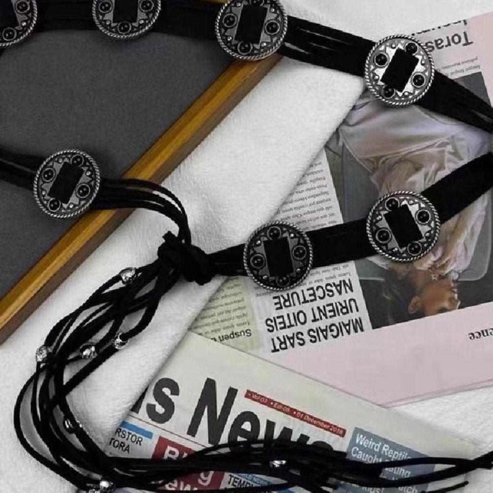 Luxury Design Tie Rope Waist Belt Bohemian Waist Chain Women's Fashion Waist Strap
