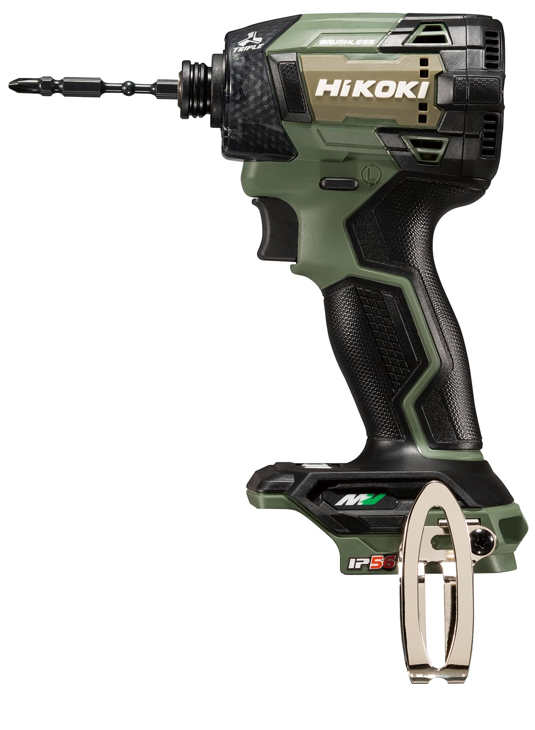 

HiKOKI 36V Rechargeable Impact Forest Green and Case Sold Driver, (Battery, Charger, Separately) WH36DD(NNG)