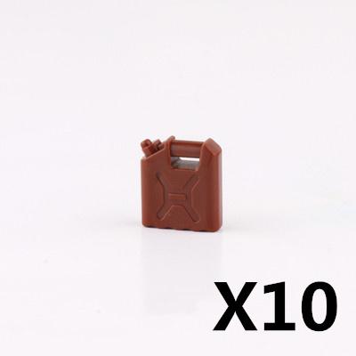 MOC Militärzubehör Bausteine Soldatenfiguren Sandsack Hund Hindernis Camouflage Zelt Schaufel Waffenbox Spielzeug Kinder J038