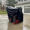 Snow Blower Cover Heavy Duty Waterproof UV Protection Dustproof Snow Blower Storage Replacement Accessories For Winter Driveway