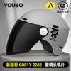 New national standard 3C certified helmet, electric vehicle 3c summer helmet, sun protection and breathable half helmet
