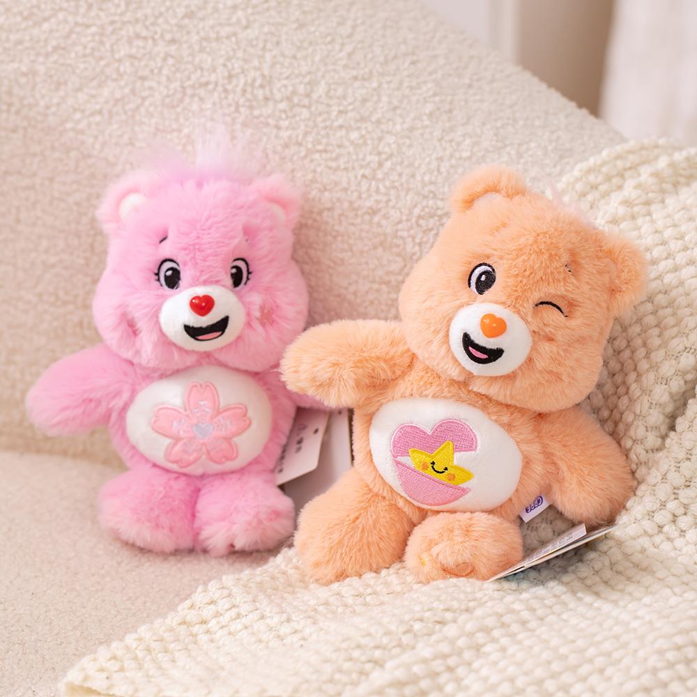 20cm Sucker Plush Toys Care Bears Pendant Bag Accessories Keychain Bag Car backpack stuffed Pendant Girls Boys Gift