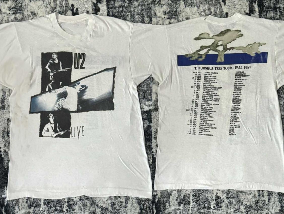 U2 Band The Joshua Tree Fall Unisex T-Shirt Cotton BS195 S