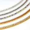 10Yards 3 Rows Rhinestone Chain Trim Sparkly Crystal Diamond Applique  Sewing DIY Craft Decoration Clothing Gift Accessories