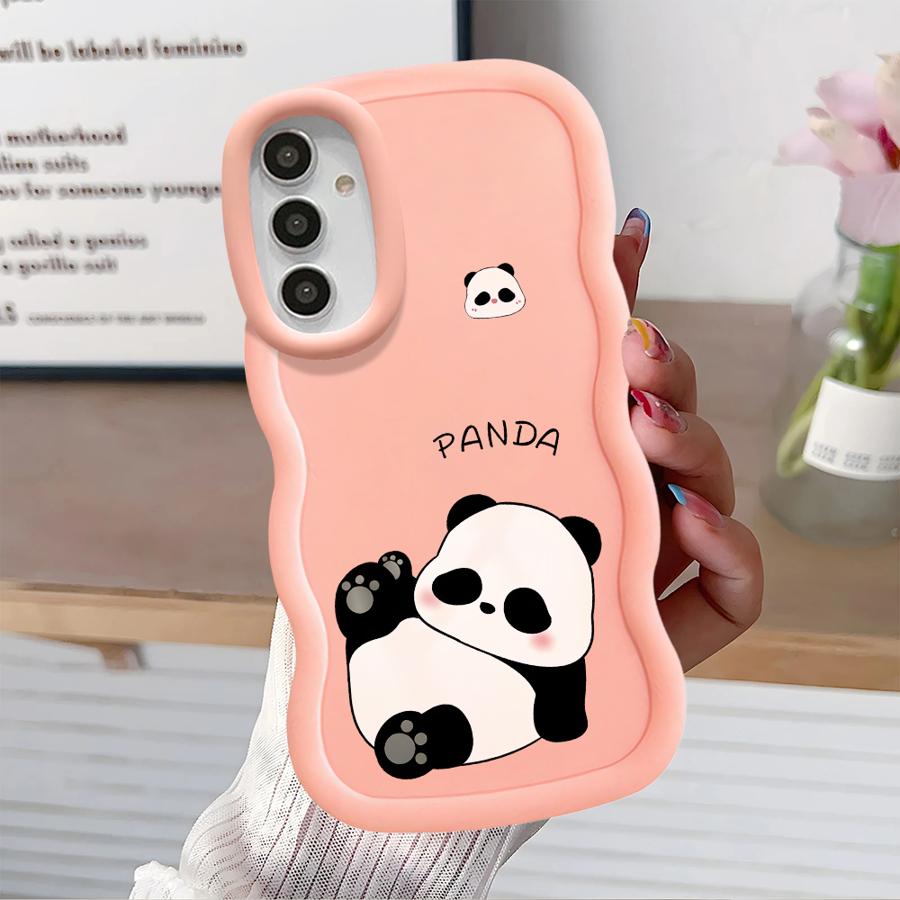 

Soft Phone Cover Case for Samsung Galaxy A13 A52 A16 A14 A11 A15 A21s A12 A05 A33 A53 A06 A22 A23 A03 A04 Cartoon Panda Galaxy A32 4G