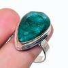 Natürlicher Grüner Jade Edelstein 925 Sterling Silber Schmuck Ringgröße 9 AR-17167