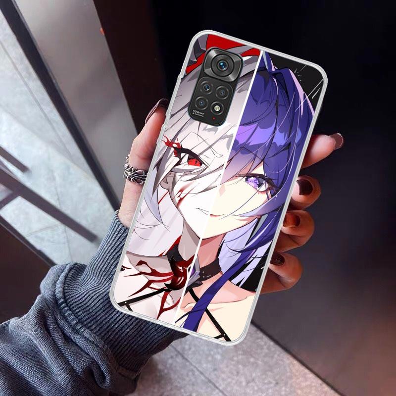 

Honkai Star Rail Acheron Phone Case For Xiaomi Redmi Note 10 11 12 13 14 15 Pro Plus 11S 12S 14S 11T 11E 10S Soft TPU Back Cover Redmi Note 14 Pro 4G