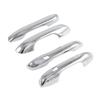 Car Door Handle Bowl Cover For Kia Sorento MQ4 -2026 Carbon Fiber Chrome Trim Sticker Styling Accessories