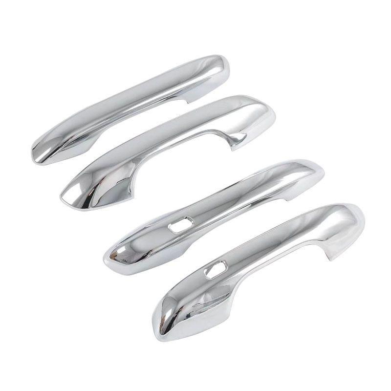 Car Door Handle Bowl Cover For Kia Sorento MQ4 -2026 Carbon Fiber Chrome Trim Sticker Styling Accessories