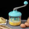 1100ML Batidor Manual de Crema y Mantequilla Herramienta Doméstica Semi Automático Batidor de Huevos Crema Pastel Huevo Batidora de Mano Batidor de Huevos Antideslizante