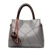 Johnature Luxury Handbag Fashion Large Capacity Women Bag Soft Leather Casual Tote Solid Color Shouler Messenger Bags