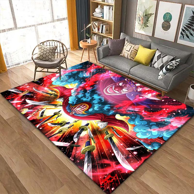 One Piece Marine Carpet Rug for Living Room Bedroom Home Sofa Decoration,Kids play Non-slip Floor Mat