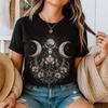 Triple Moon Goddess Shirt: Hecate Shirt | Wiccan Witch T-Shirt | Pagan Moon Phase Unisex Tee | Occult Spiritual Gift | Hekate Apparel