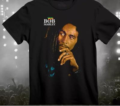 Bob Marley Cotton Unisex All Sizes T-Shirt Black S-5XL Unisex T-Shirt