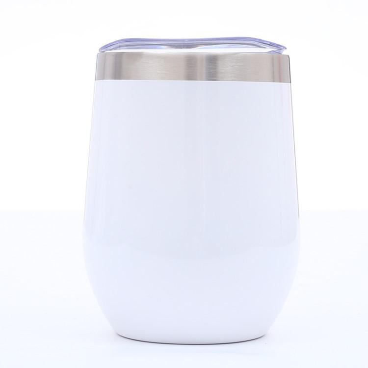 Hot Selling Vacuum Steel Wine Tumbler 12oz 301-400ml белый