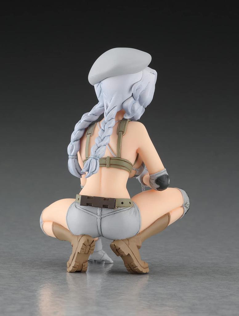 Hasegawa Egg Girls Collection Sasha Ilyushina Unpainted Resin Kit SP502 1/12 No.20 (Army)