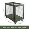 Pucheng Army Green Mobile Mesh Storage Box