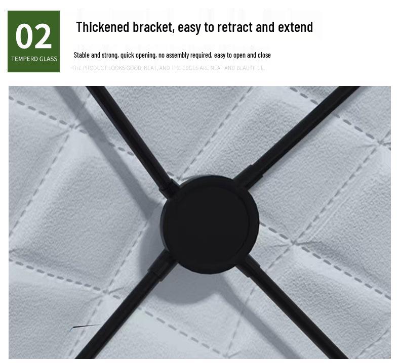 Thickened Cotton-Padded Winter Tent: Quilted, Windproof, and Warm for Extreme Cold Ice Fishing and Camping