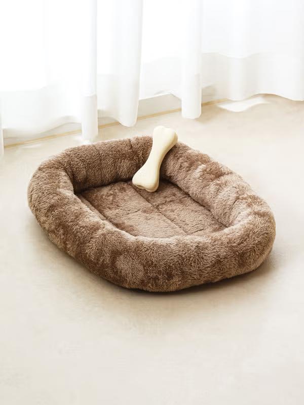 Oblíbenec mazlíčka:  Ultra-nadýchané čtvercové pohodlné lůžko