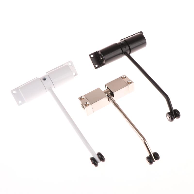 Durable Furniture Door Hardware Automatic Spring Door Closer Adjustable Door Closing Device Security Lock