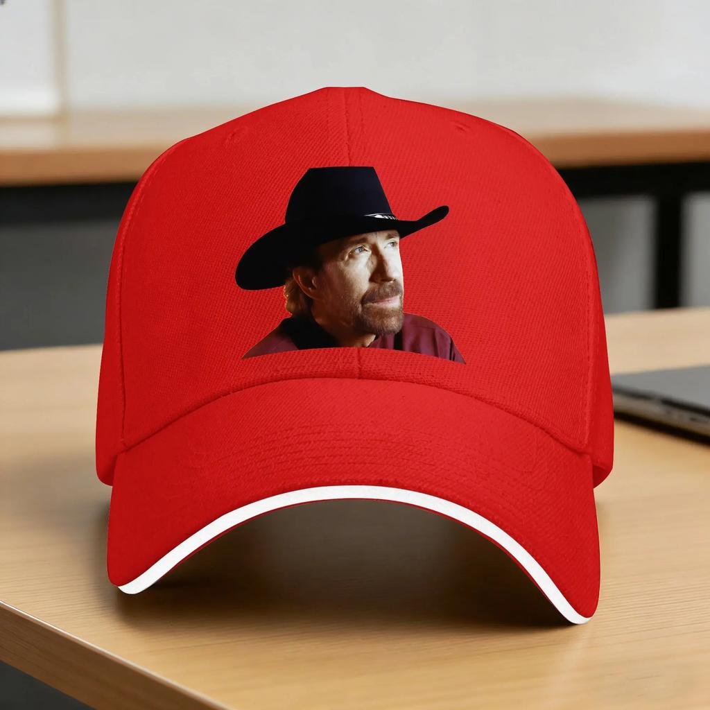 Chucks Norris Casual Baseball Cap Spring Trucker Hat Hot Sale Kpop Rock Hip Hop Hats UnisexTeens Fitted Retro Baseball Caps