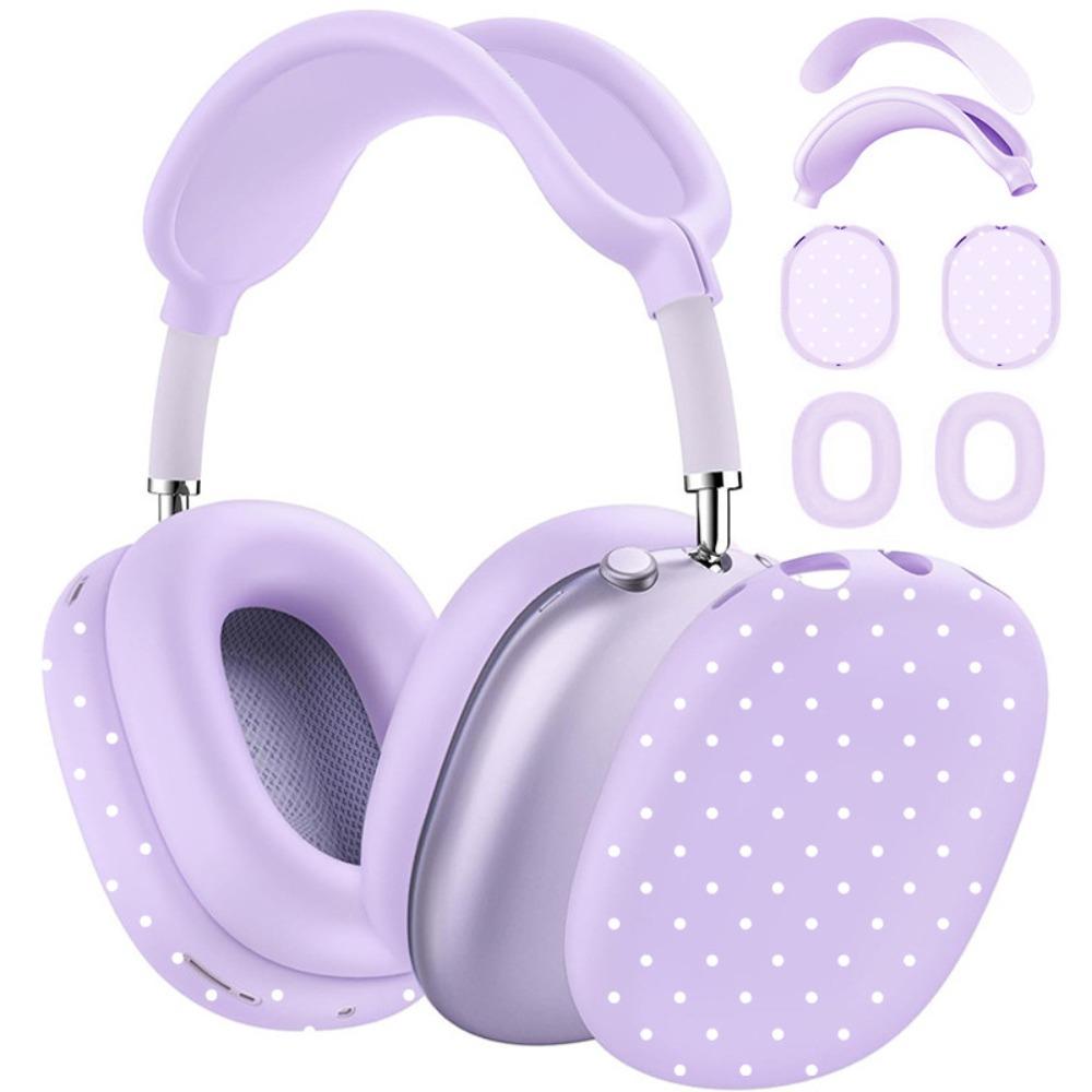 4Pcs Full-protection Headphone Protective Cover Shockproof Ear Pads for AirPods Max 2/AirPods Max