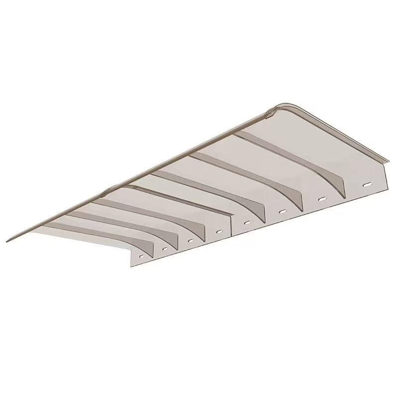PC Invisible Rain Canopy Polycarbonate Sun Shade for Balcony Window or Electrical Box