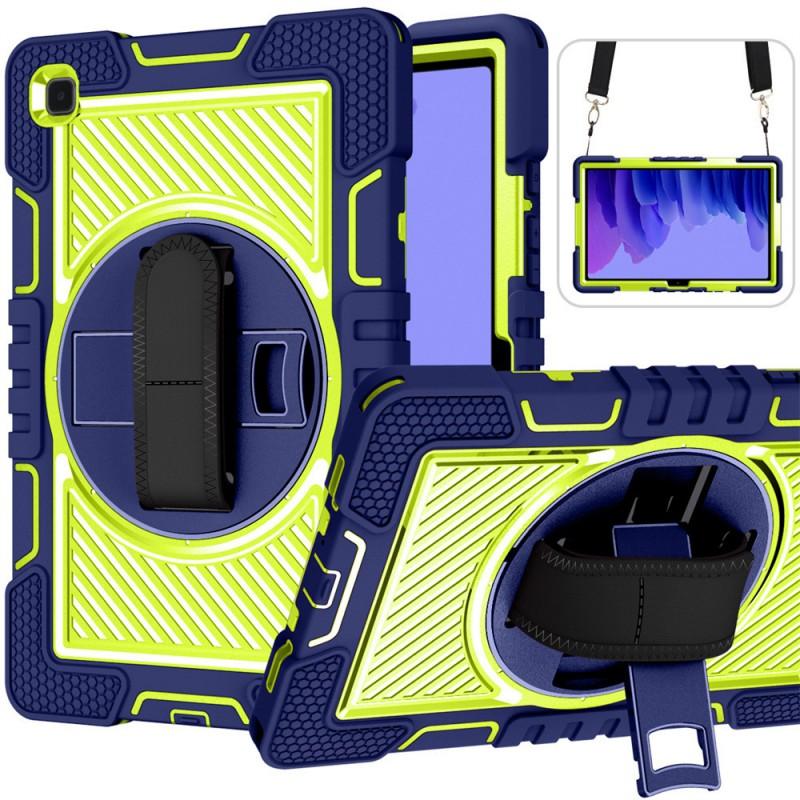 Silicone PC Hybrid Tablet Case With Kickstand Wrist Strap Tab A7 T500 T505 Shockproof Protective Cover