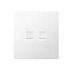 FALIANG 13A 2 Outlets AC 250V PC Material Multi Socket British Standard Modern White Color Luxury Multi-function Sockets