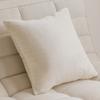 Black & White Modern Throw Pillow Covers Set - Neutral Abstract Striped & Plush Cushion Covers for Living Room Sofa Decor