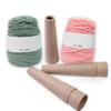6Pcs Wool Winding Tube Portable Yarn Winding Tube Yarn Winding Cardboard Tube Wool Winder Set Knitting Tube