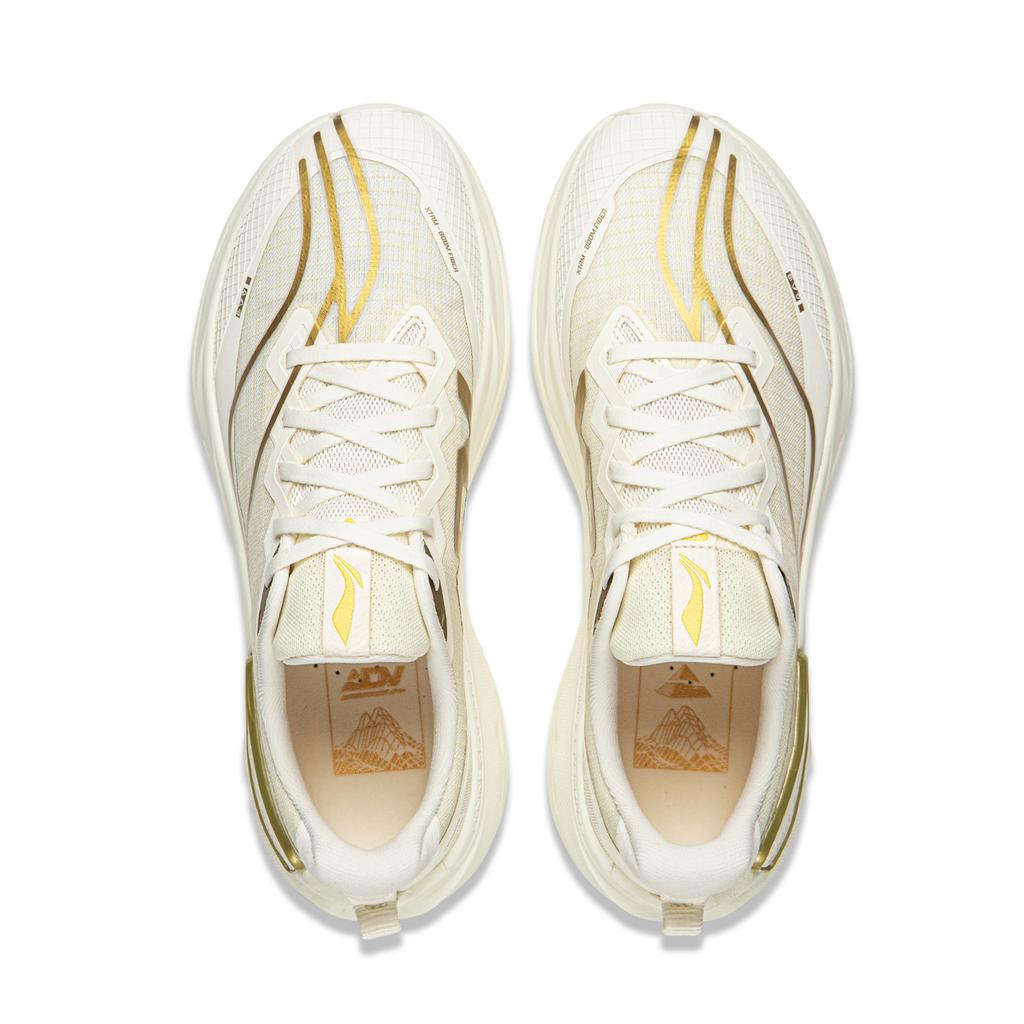 Li Ning Lu 3 Glory Gold Standard Outdoor Hiking Casual Shoes Men Sneakers Off-White ARNW009-30