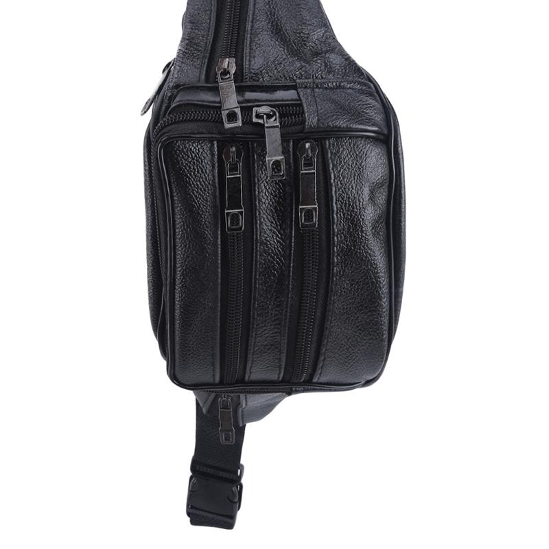Buy Men's Leather Purse Men's Storage Bag Travel Pockets Belt Mobile