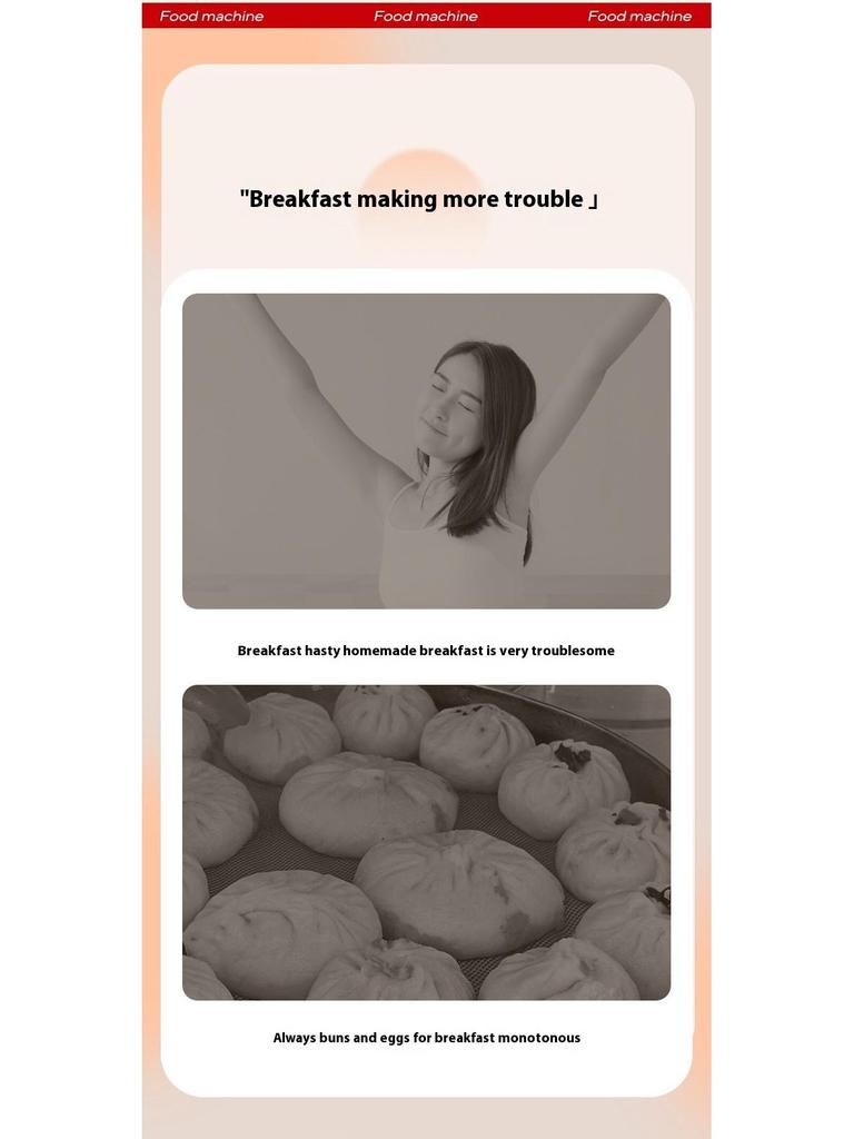 Home Mini Egg Tart & Breakfast Baking Machine
