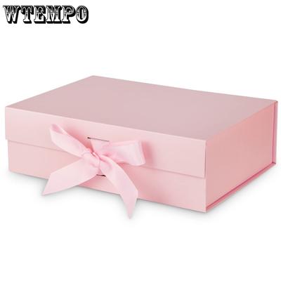 1 caja de regalo de lujo con tapa y cinta. Cajas de regalo para regalo, cumpleaños, bodas, aniversarios, fiestas, San Valentín y Día de la Madre.