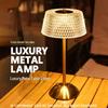 Retro Crystal Rechargeable Desk Lamp - CE Certified Night Light Atmosphere Lamp