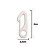 Flagpole Clip Hook, 4 Pcs Nylon Flagpole Attachment for Flags, UV Resistant Easy Install