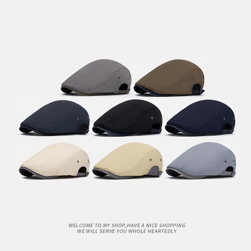 Beretă Britanică de Primăvară Vară pentru Bărbați, Șapcă Forward, Șapcă Paintsman