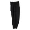 Y-3 Flannel Wide Loose Casual Pants Unisex Pants Black IP5567