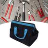 Hand Tool Bag Wide Mouth   Storage Packet with Shoulder Strap for Electrician Carpenters