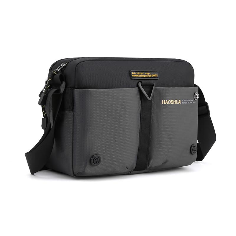 

Fashion Trends Men Shoulder Bag Light Nylon Travel Crossbody Bag For Men Stylish Leisure Men s Handbag Bag Bolsos 28cmX20cmX11cm