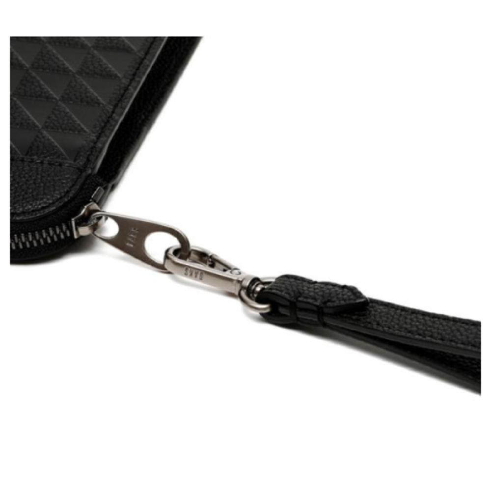 Daks Black Triangle Pattern Clutch Bag Dbba2e269bk