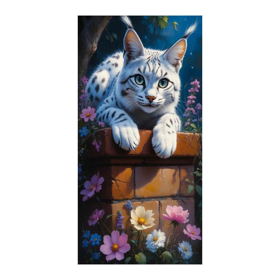 Black and White Cat Large Size Diamond Painting New Collection Pet Animals Diy Full Square Round Drill Rhinestone Embroidery Mosaic Cross Stitch Kits