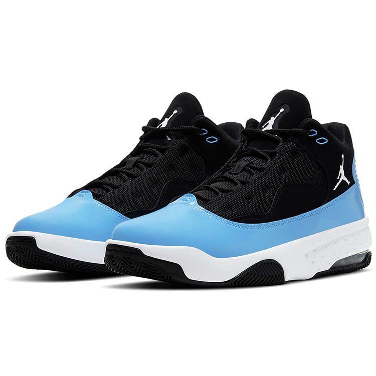 Air Jordan Max Aura 2 Black University Blue Men Sneakers White CK6636-041