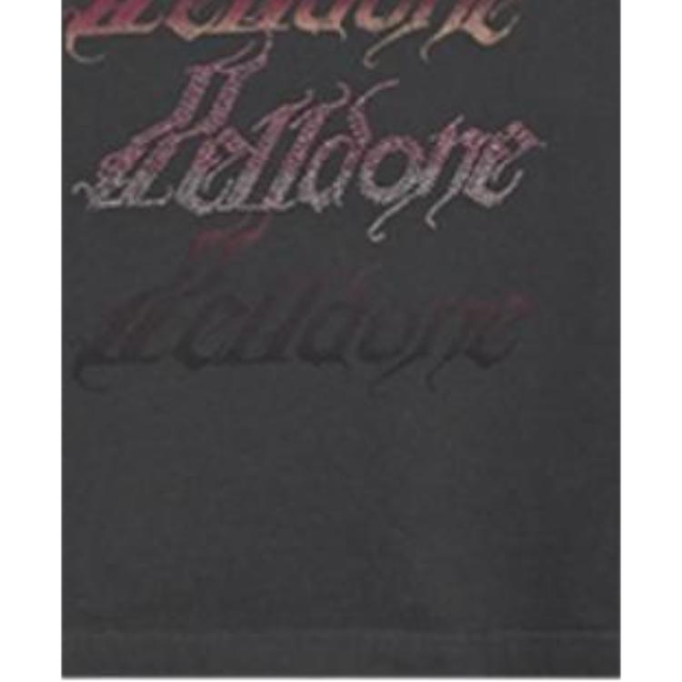 We11done Ss26 Rhinestone Style Short Sleeve Logo T-Shirt Unisex Tops WD-TT2-26-769-U-CH