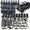 Military Figure Police Black Swat 1620 Doll With Weapon Children Assembled Building Block Bag