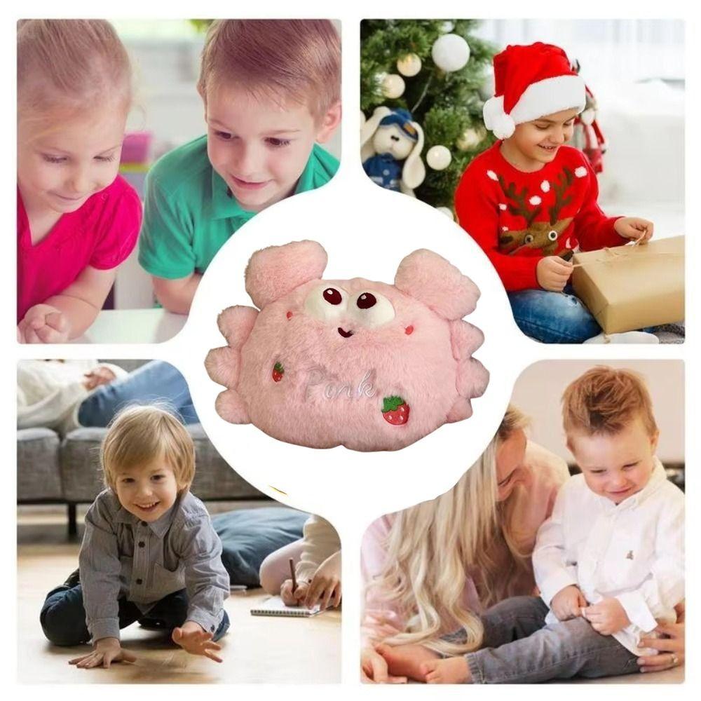 Soft Crab Ocean Plush Toys Simulation Sea Crab Plush Dolls Cute Animal Crab Dolls  Party Supplies
